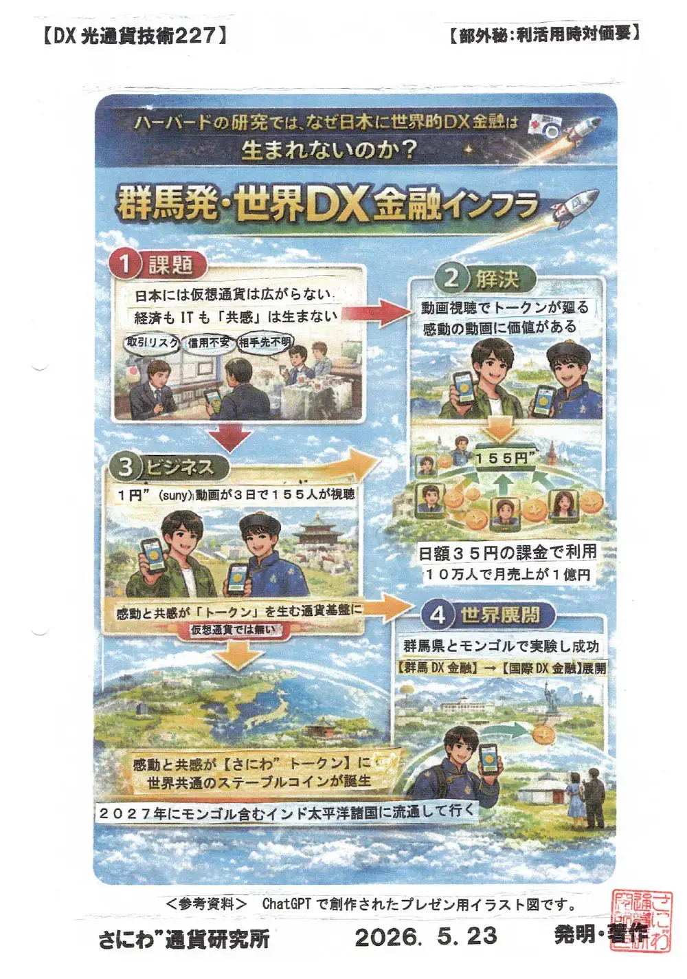 群馬発・世界DX金融インフラ